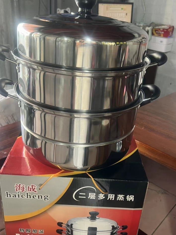 二层大蒸锅最后480套， 原箱原件处理！38元/套。 支持分货出，5件起批