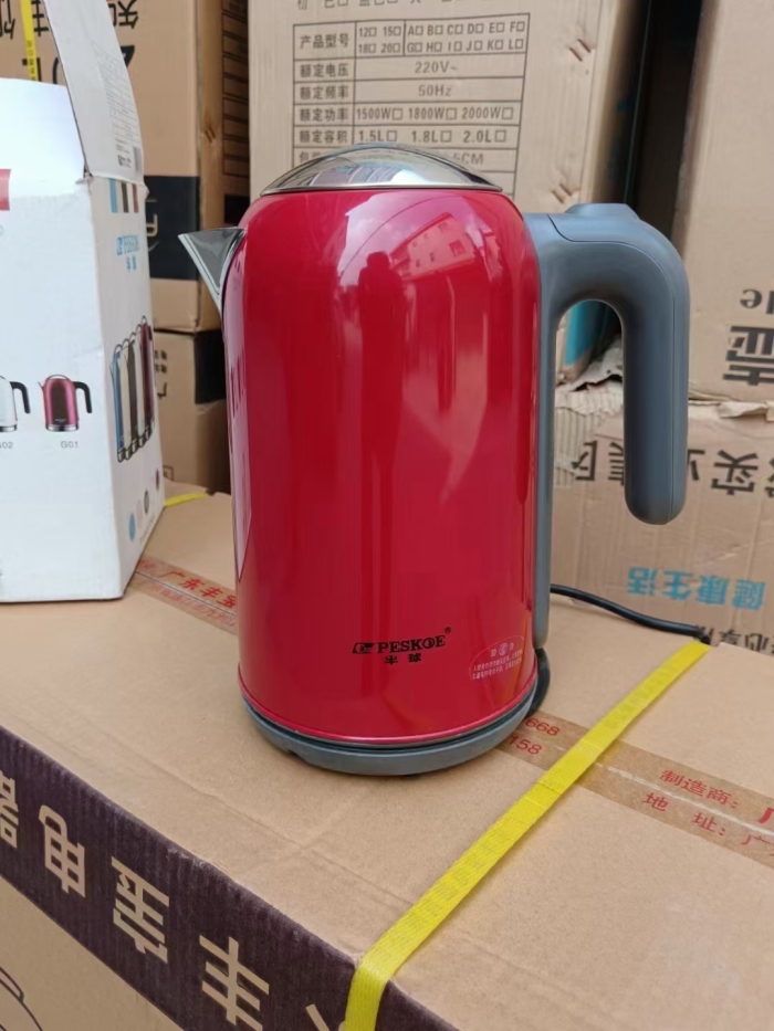 不锈钢水壶1800个，2.5升，全铜线，双金温控，独立包装，原箱原件，十几块钱的事