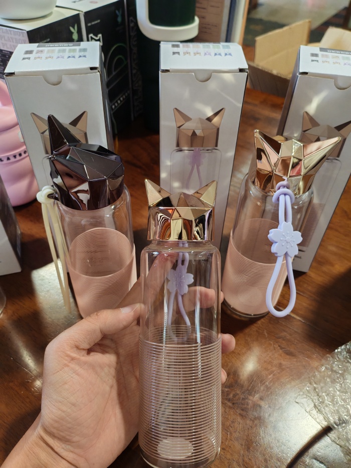 高品质高硼玻璃杯，1.7万个，全部原箱原件，独立包装。