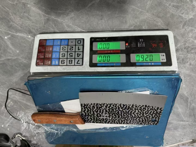 木柄网红片刀处理20000把左右！