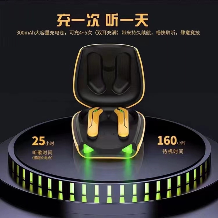 最后的2600件 原装ZMBR梦幻熊零售399元产品TWS蓝牙耳机，漫威联合品牌大黄蜂系列，蓝牙5.1解决方案，一盒100pcs塑料薄膜包装，原盒原包装