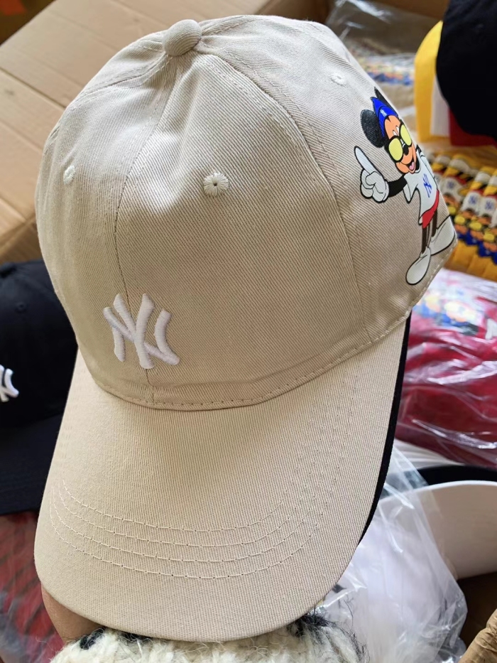 MLB迪士尼联名潮牌刺绣棒球帽，最后2000个左右，低价清货，支持200起8元