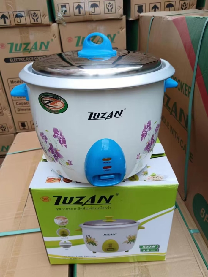 出口电饭煲2000台左右，正好一条柜，5升，220伏，标牌500W，实标900W（因个别国家有规定不能超过500W），彩盒独立包装，原箱原件，历史最低价清货3x元