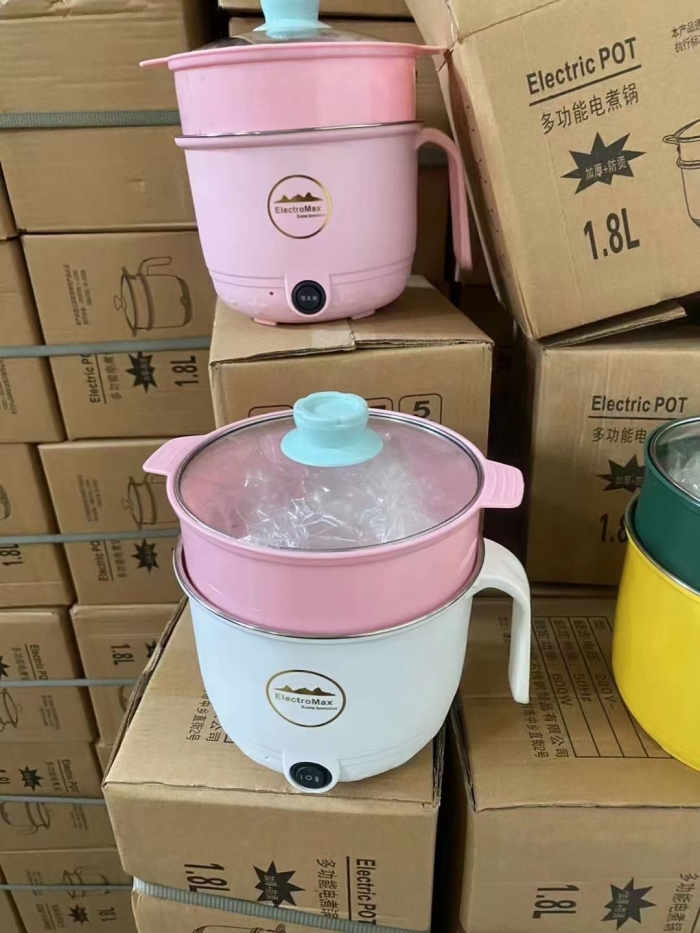 700多个1.8升多功能电煮锅，(绿色居多)全部带格，