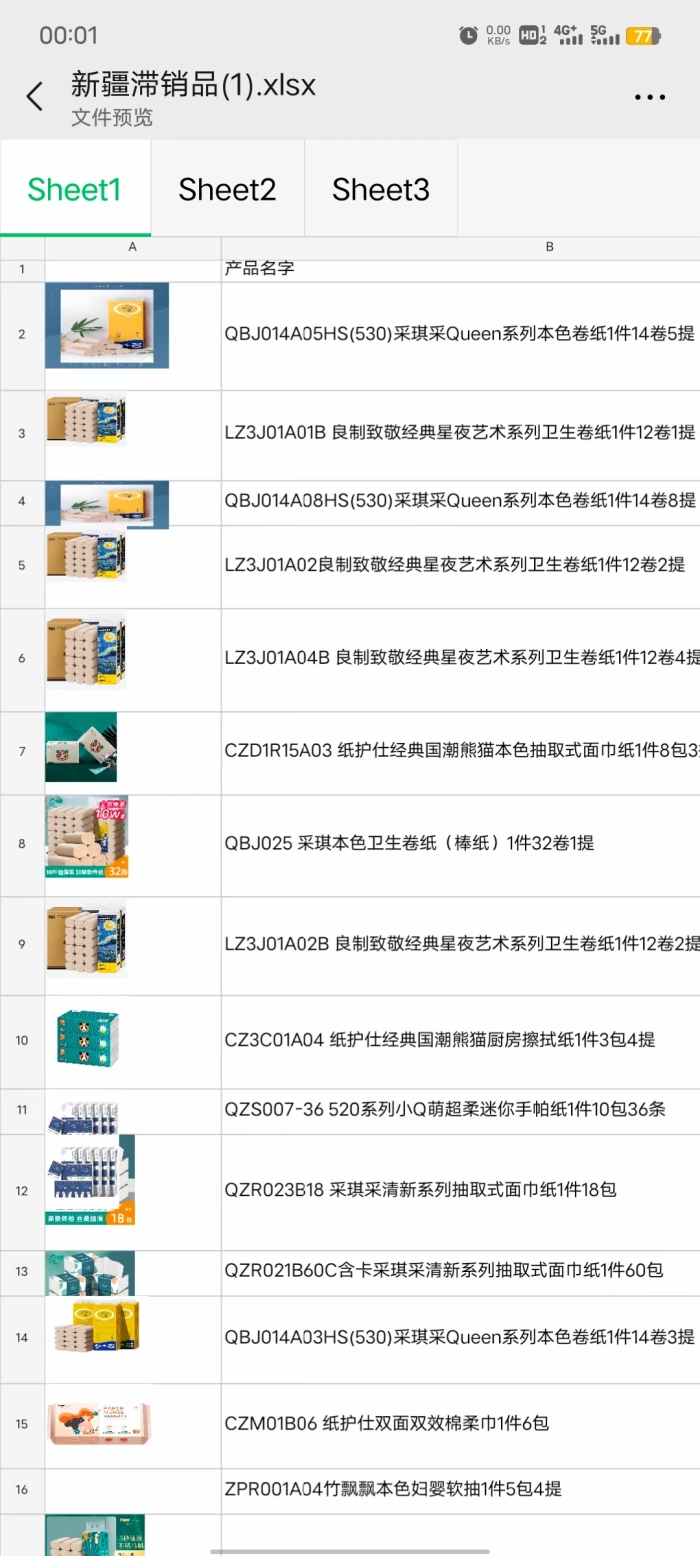 27吨抽纸，卷纸 ​大货在新疆有清单，能做的联系[握手]