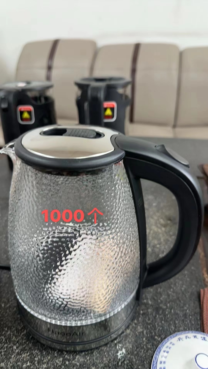 110v出口外贸， 高硼玻璃电水壶， 美规， 质量非常好的， 1098个， 低价处理 2x元