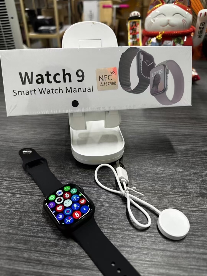 watch9智能手表，带离线支付，带nfc，还剩1500pcs，手感流畅度非常好，低价抛货处理。