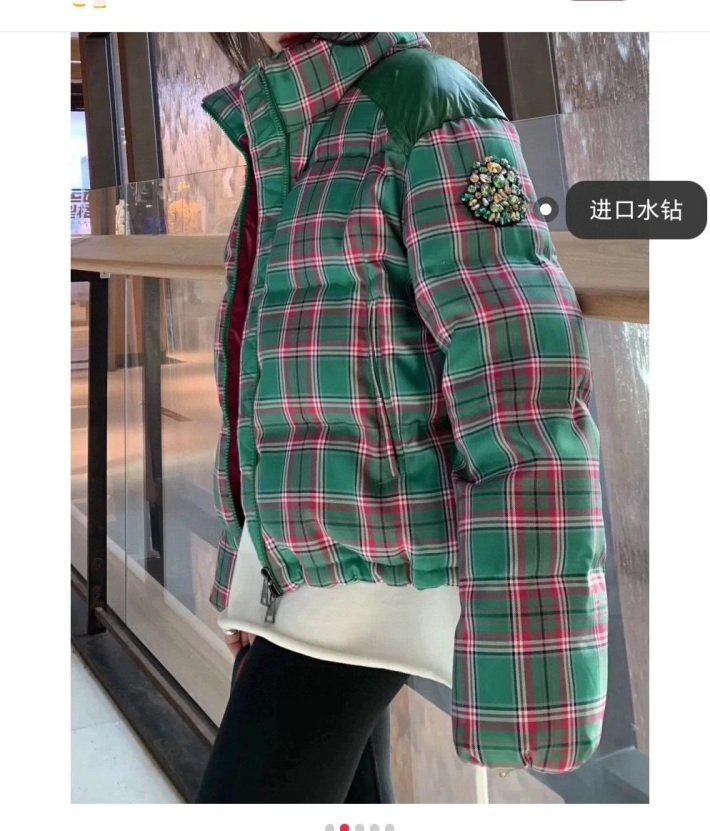 蒙口羽绒服 90 白鸭绒 400 多件 两个颜色 清货来