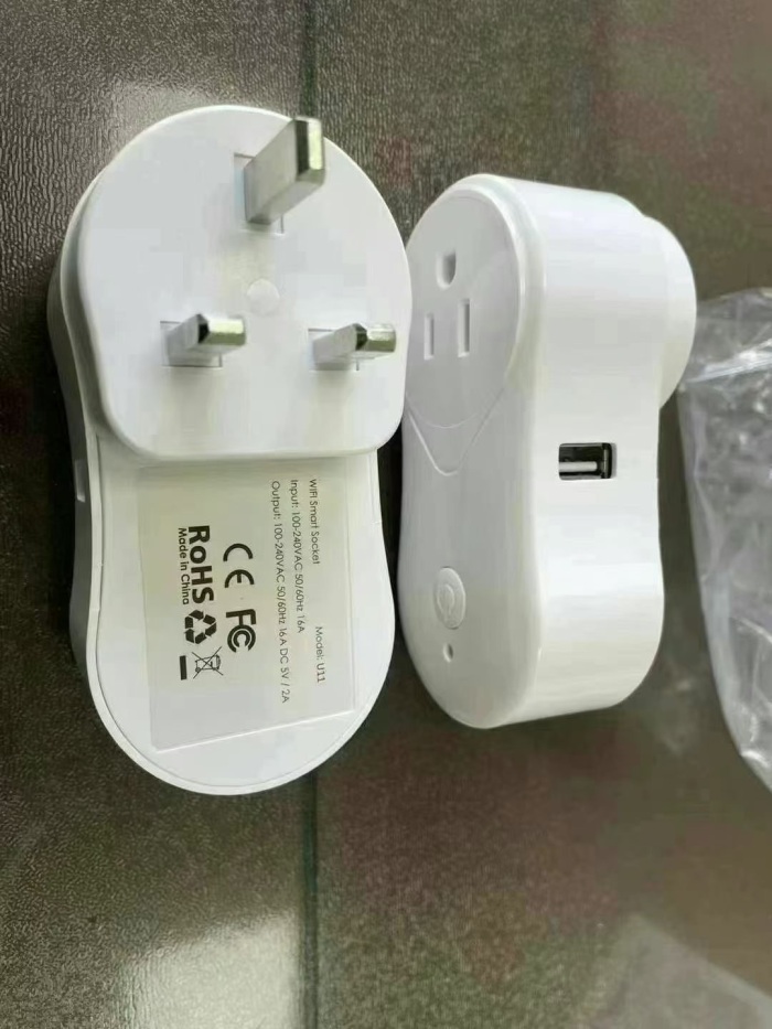 8210pca，WiFi智能插座，不限距离定时开关，全球通用App。 美规： 2386pcs 英规： 5825pcs