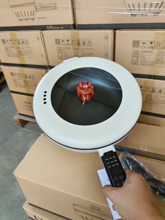 6升高端智能电炒锅243台 ⚠️其中18台是4升，