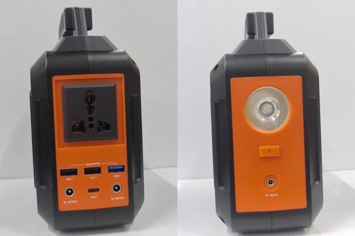 美国大品牌劲量户外移动电源 68pcs 100W-40000毫安-支持太阳能板补电-带照明灯-