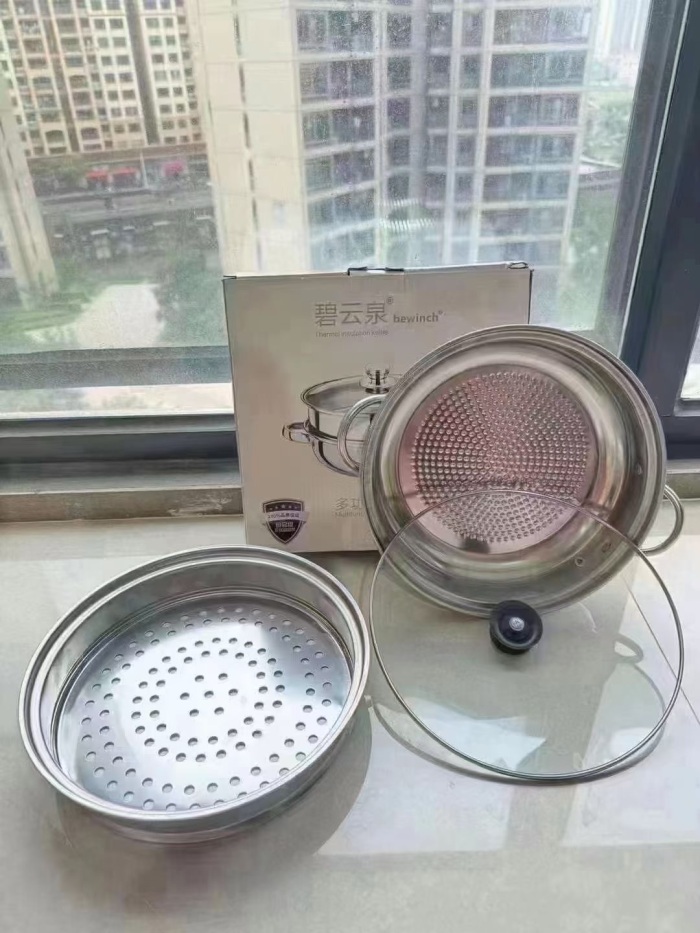 双层蒸锅不锈钢材质，8000套，8.5元/套