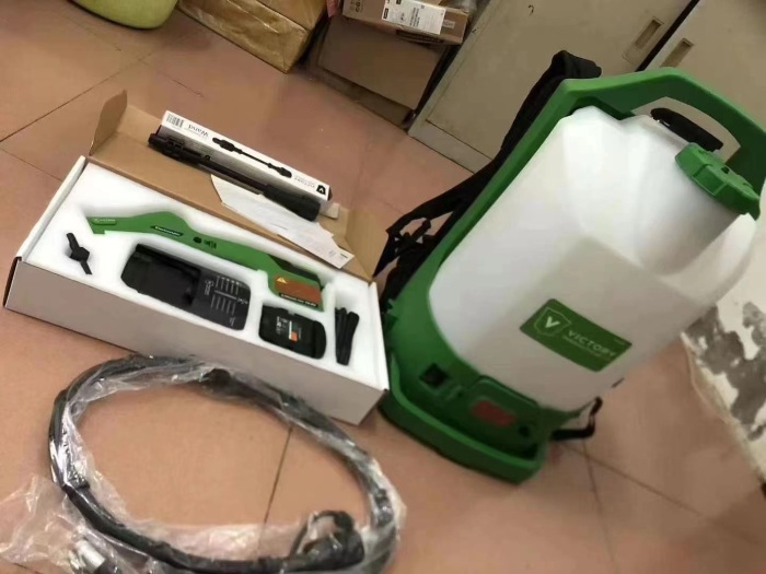 出口滞留消毒喷雾器，9000套 原件处理