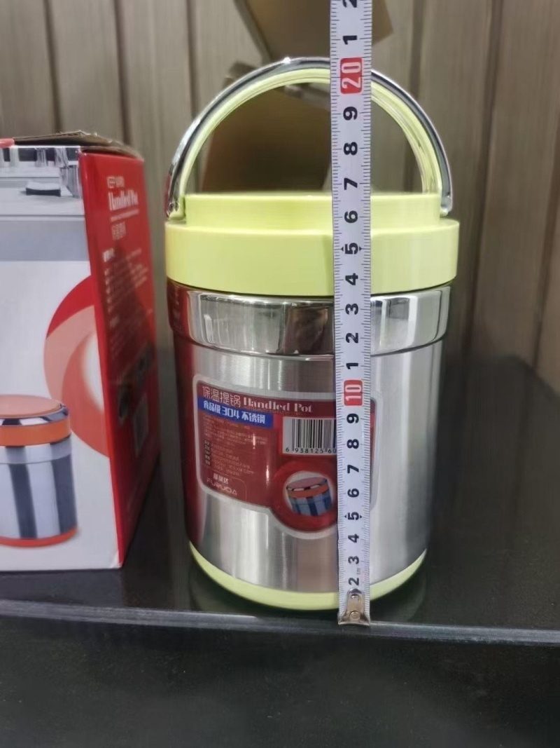 304#1.0L保温提锅12件处理！每件36支