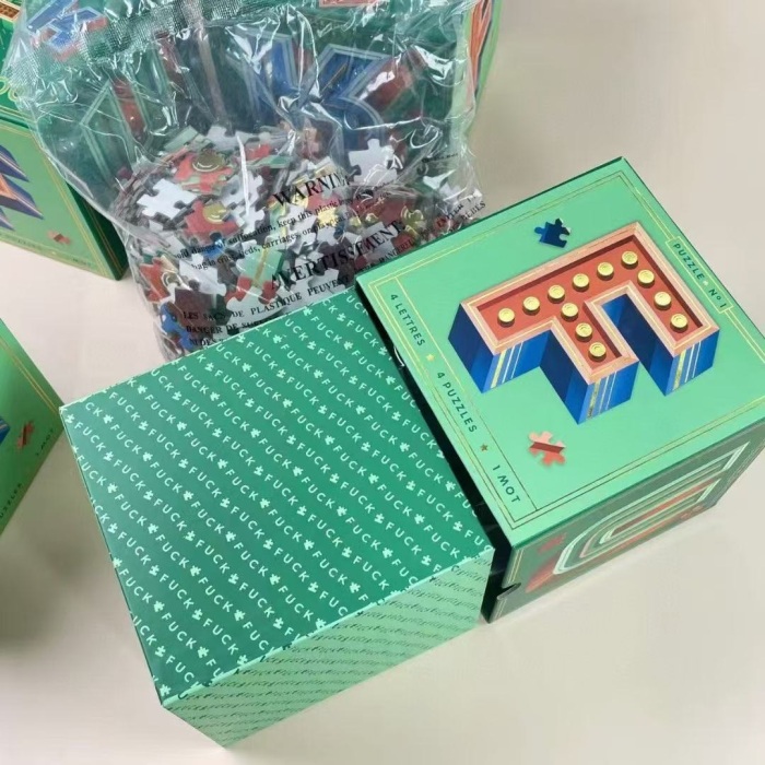 立体感拼图，3900个