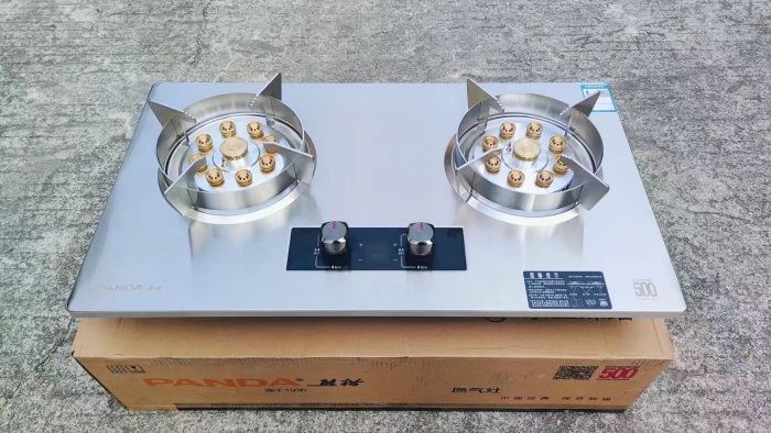 猛火灶，带定时，国标机 猛火 5.5kw火力. 分体的 不锈钢包玻璃面板 75.5*43.5CM 不锈钢炉架 整机重12.5kg 开孔尺寸650*350 生产日期2023年1月 液化气237台 天然气27台