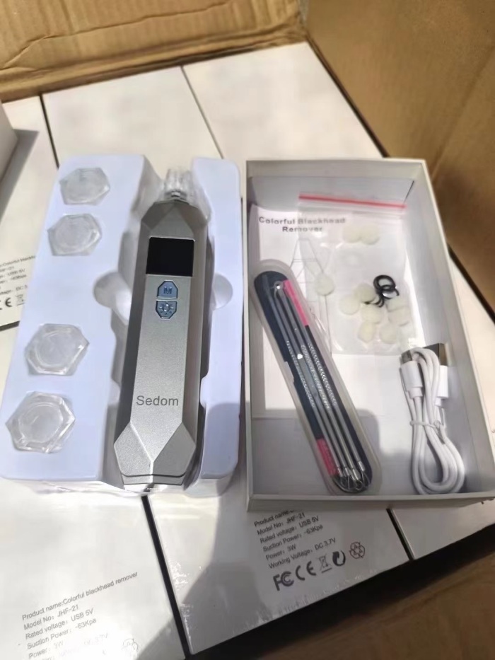 充电款黑头仪130套 配粉刺针，几块钱处理