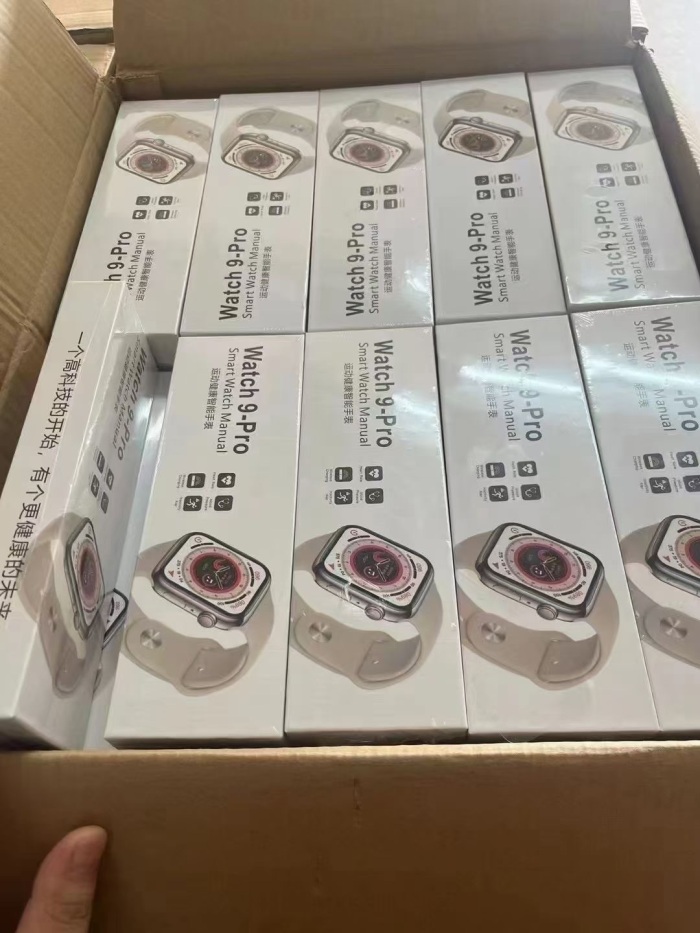 watch9 pro，智能手表，仓库还剩500pcs，全新塑封，带离线支付，带nfc，价格便宜处理。
