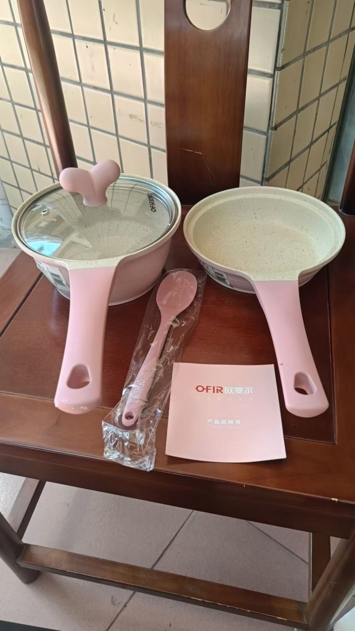 OFIR欧斐尔 麦饭石辅食 锅两件套 300套，便宜处理