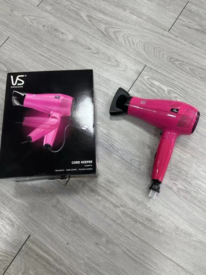 1000个沙宣吹风机，可折叠，1700w ，带授权，独立彩盒包装