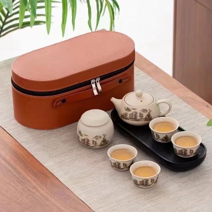 600套品质茶具，看得见的品质，懂欣赏的拿去发财