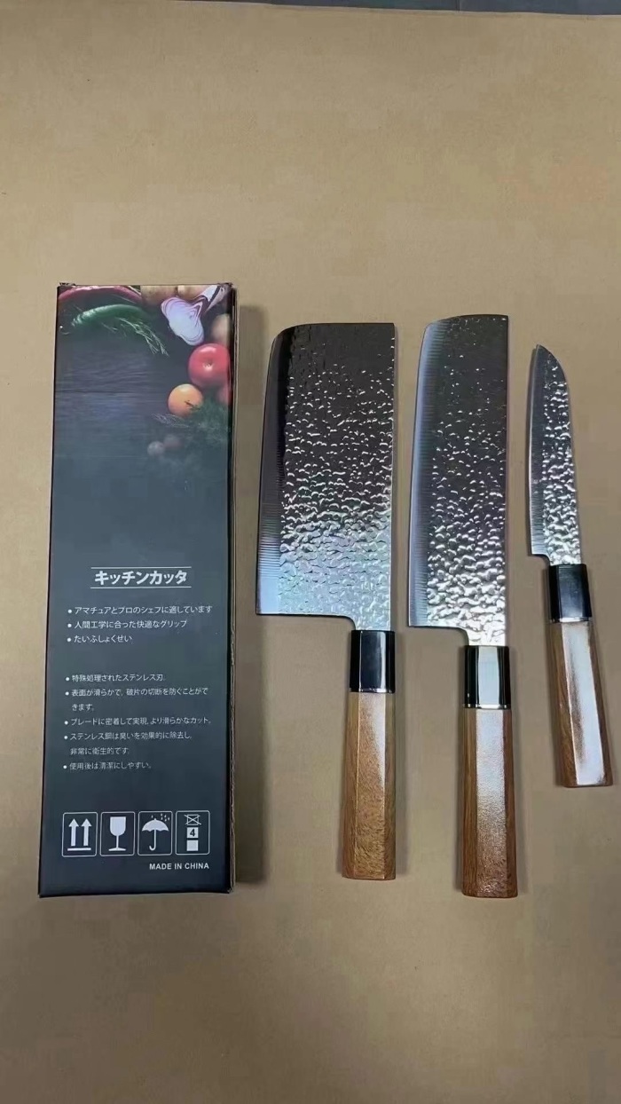 剩余780套，日式锻打套刀三件套，原箱原件，一件60套，数量有限！清货💰16