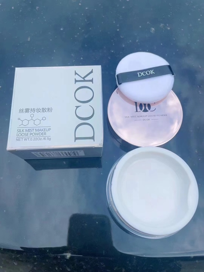 DCOK丝雾持妆散粉2000个，备案正常，可以上车