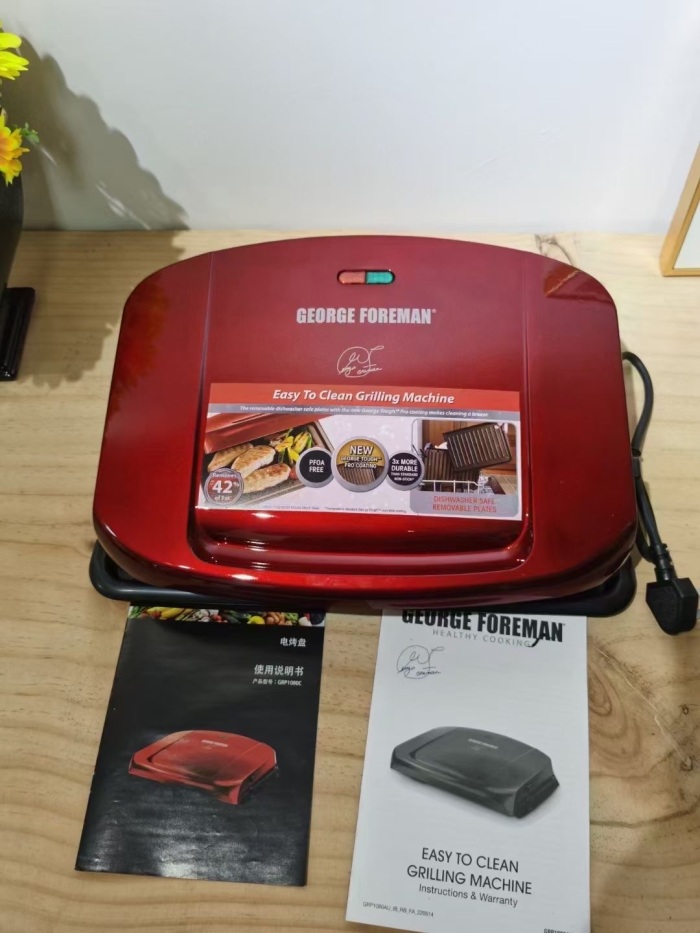 800台牛排机 产品尺寸：34×17cm 钢琴漆面， 三层包装：彩盒+黄包+大包。 一单清，废铝价。 ​只为腾空仓库。