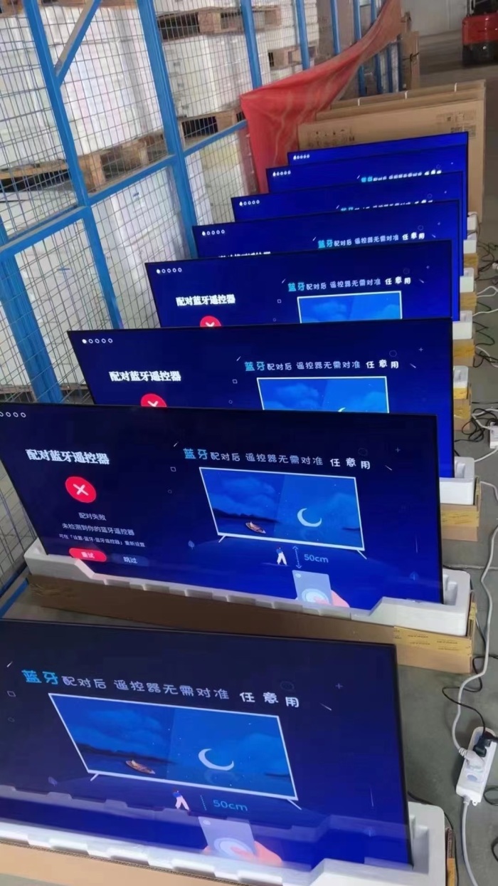 正品康佳液晶电视机，4k超薄， 3100台， 原箱原件， 全清一千多元。