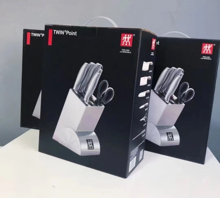 双立人全钢七件套刀具、一套的价格！！你没看错！！原单品质  德国双立人厨房刀具七件套！原包装盒！！