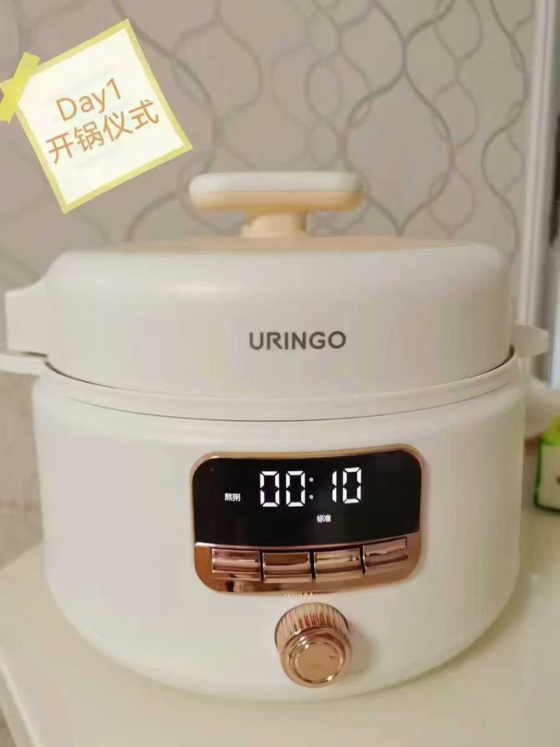 ​七彩叮当多功能压力锅，压力锅，电蒸锅，电火锅三合一， 容量3升 包装尺寸335*335*345mm 数量200个