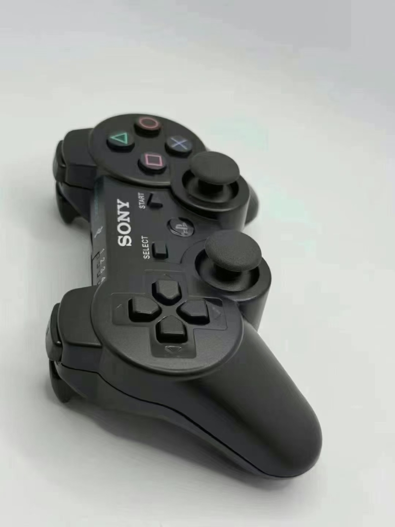 PS3无线蓝牙游戏手柄，带双振动马达， 袋子装，到货500个，颜色：红色 黑色 蓝色