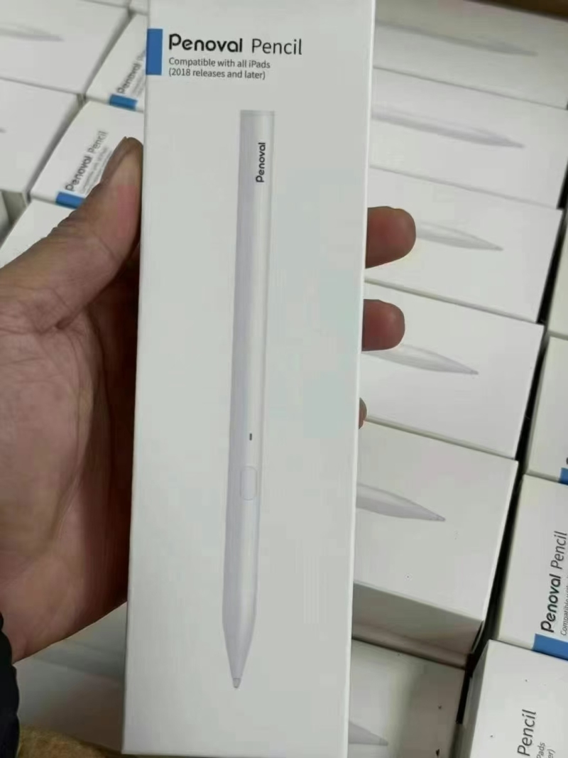 ipad触控笔电容笔苹果平板触屏笔手写笔 1300支 penoval是台湾触控笔专业生产厂家，大量产品亚马逊在售 兼容型号：2018年及以后上市的苹果iPad，一箱180支