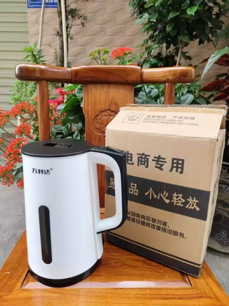 万利达烧水壶2000台左右，独立包装，原箱原件