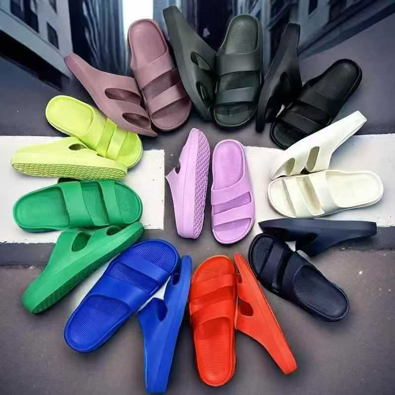 尾单高品质双排带休闲男女凉拖鞋 36 - 45……13000 pairs