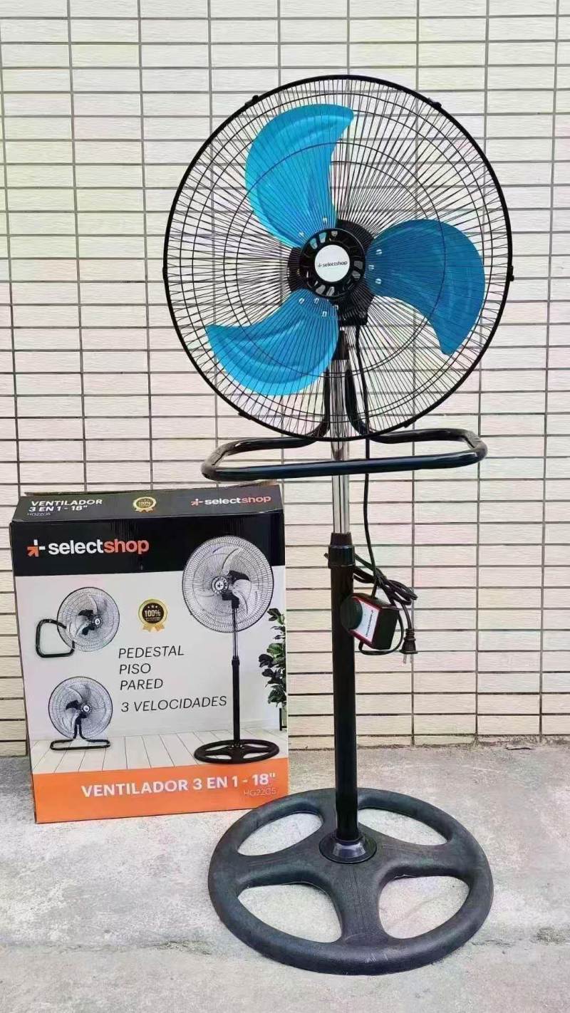 110v出口外贸三合一金属风扇， 一件 两台装 双层包装 248台， 低价清！
