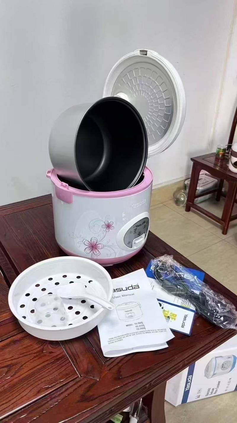 220v出口外贸，电饭煲， 国标5升，铝胆，带蒸笼！ 1800台， 低价