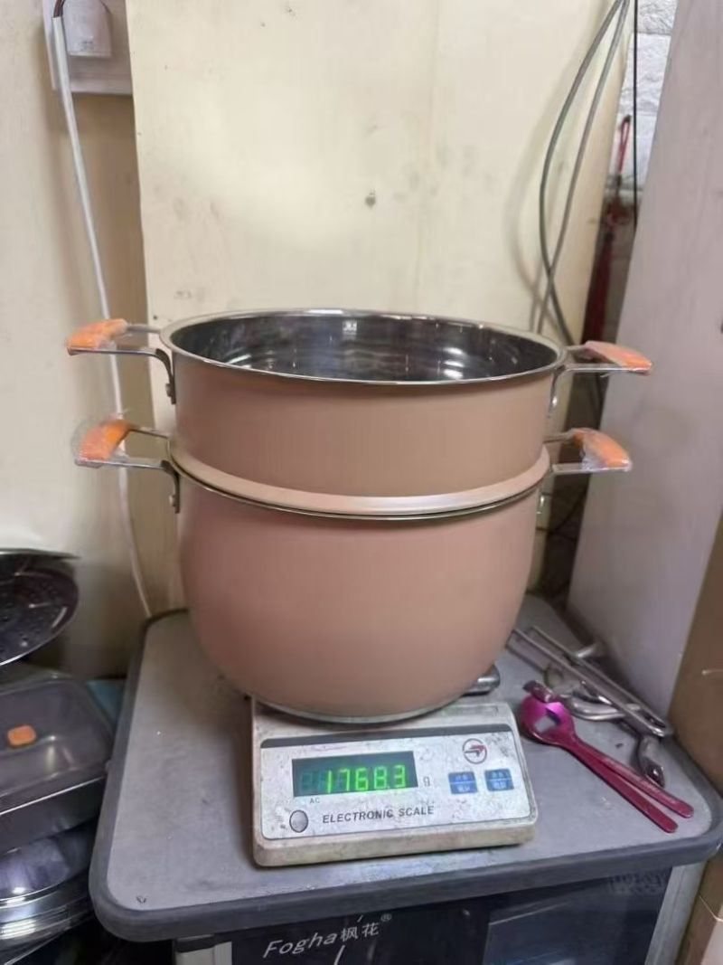 蒸锅 150套，304不锈钢材质 ​45元一套