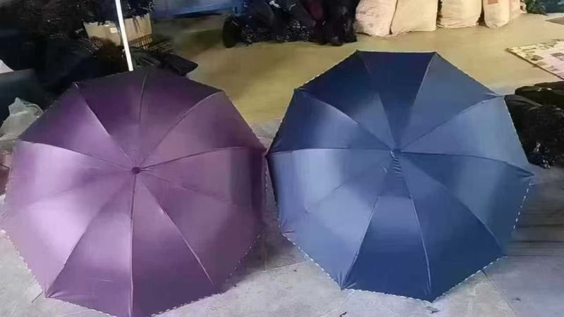 65#，10骨包边雨伞。 最后8000支。每件80支， 8.5元/支，5件起批