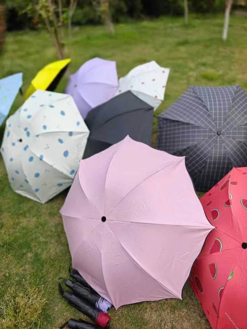 8骨黑胶晴雨伞20000支，清货6.3一把。