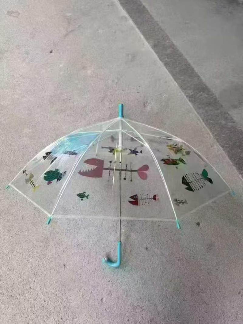 儿童卡通透明雨伞4000支，低价处理
