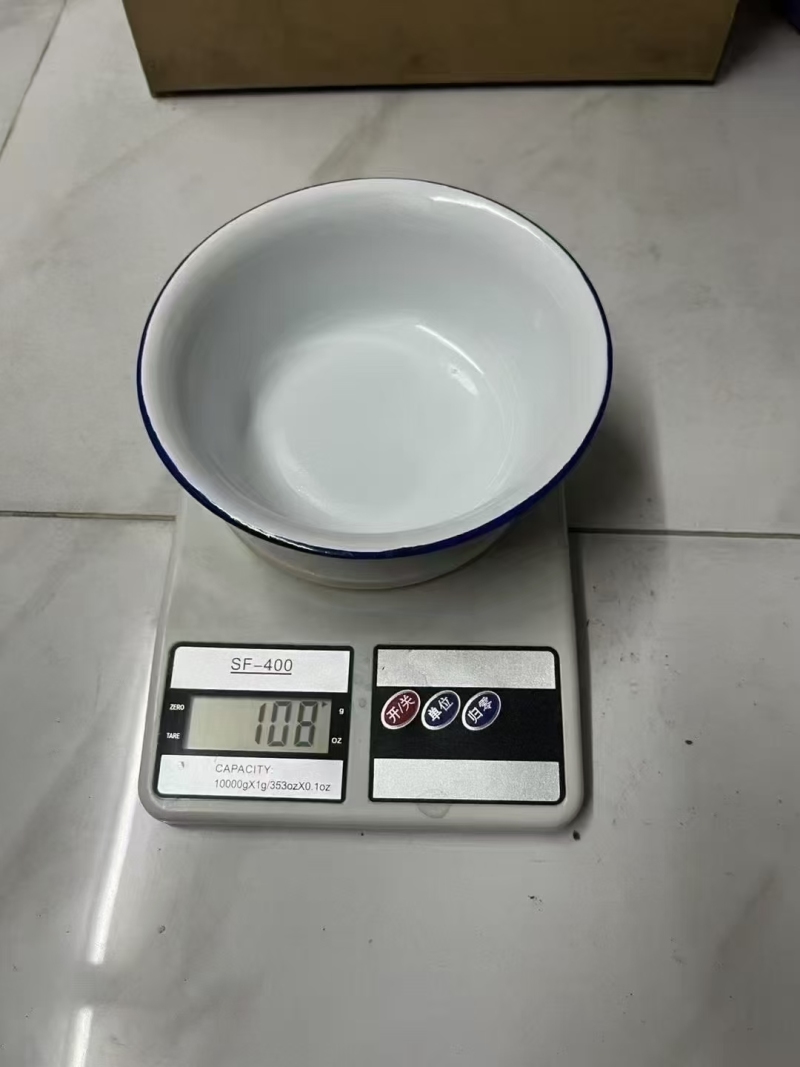 16公分搪瓷碗原件处理，一箱160个，毛毛钱