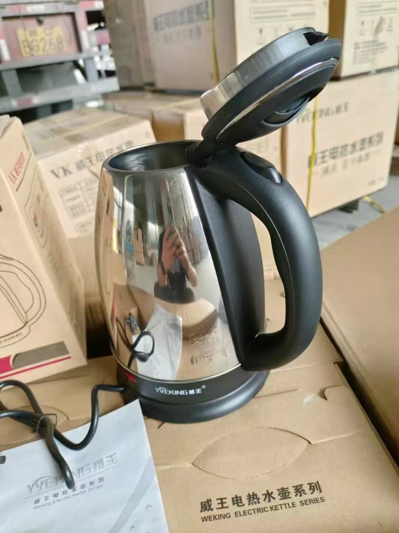威王1.8升304水壶1800台 全新原包装，铜线，304加厚壶身