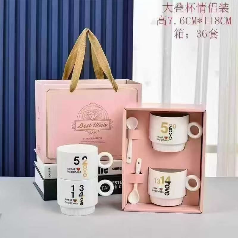 礼盒套杯子6000套，6.8一套