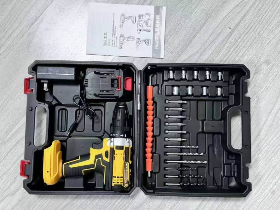 电动电钻工具套装，大电池6000毫安，5000pcs